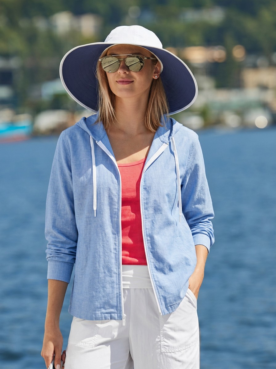 Women's Relaxed Fit Hoody Jacket - view 5