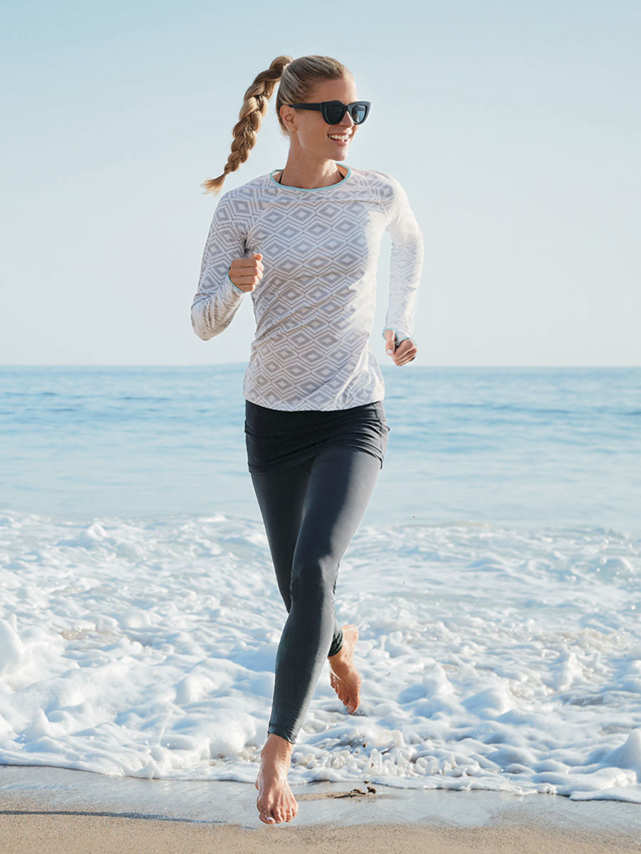 Women's Skirted Swim Leggings - view 4