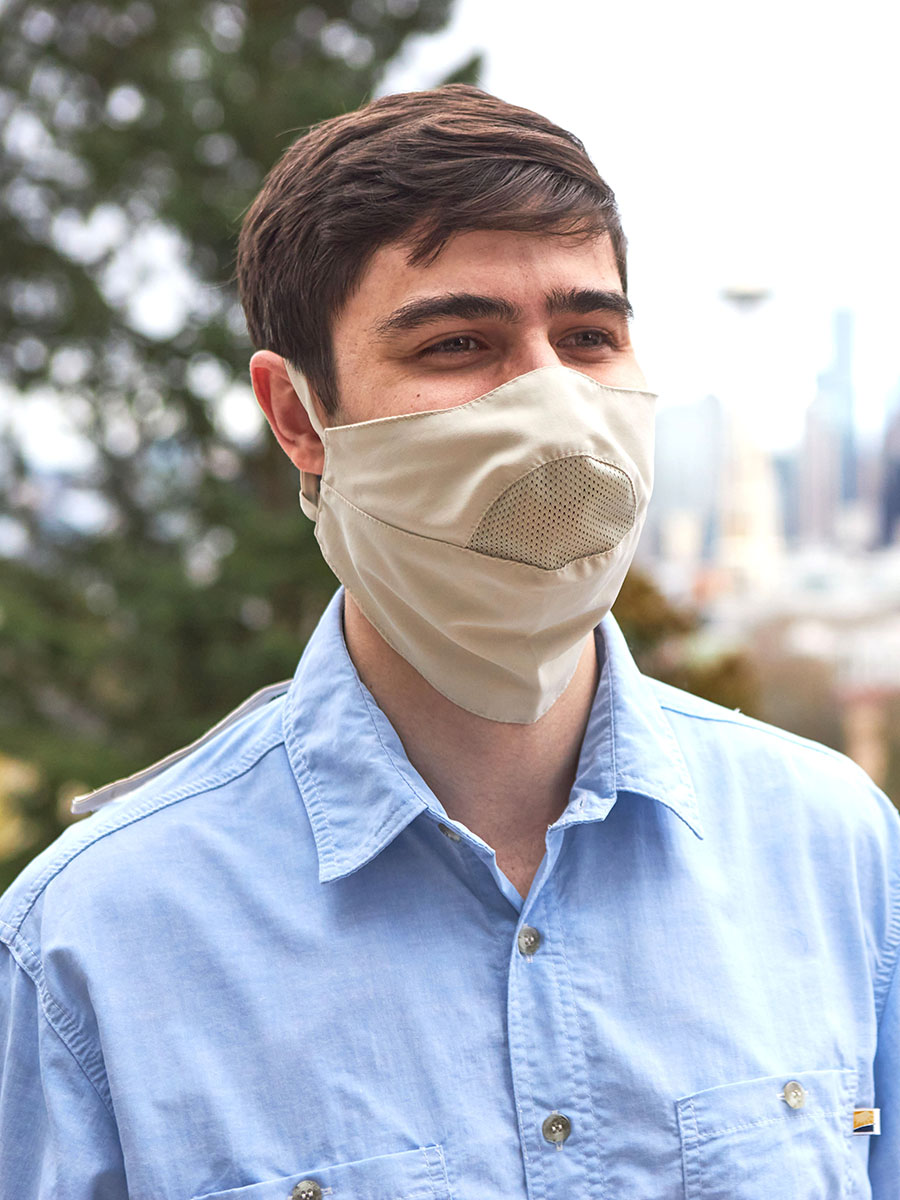 Face Guard with Mesh Panel - view 2