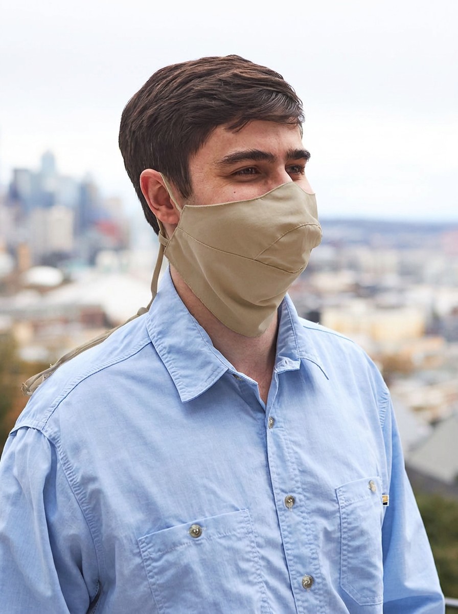 Face Guard with Fabric Panel - view 3