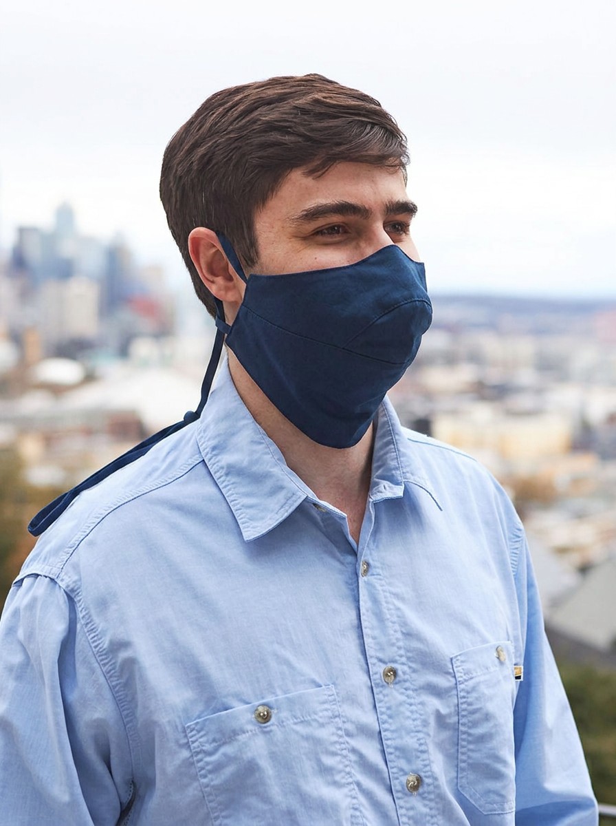 Face Guard with Fabric Panel - view 4