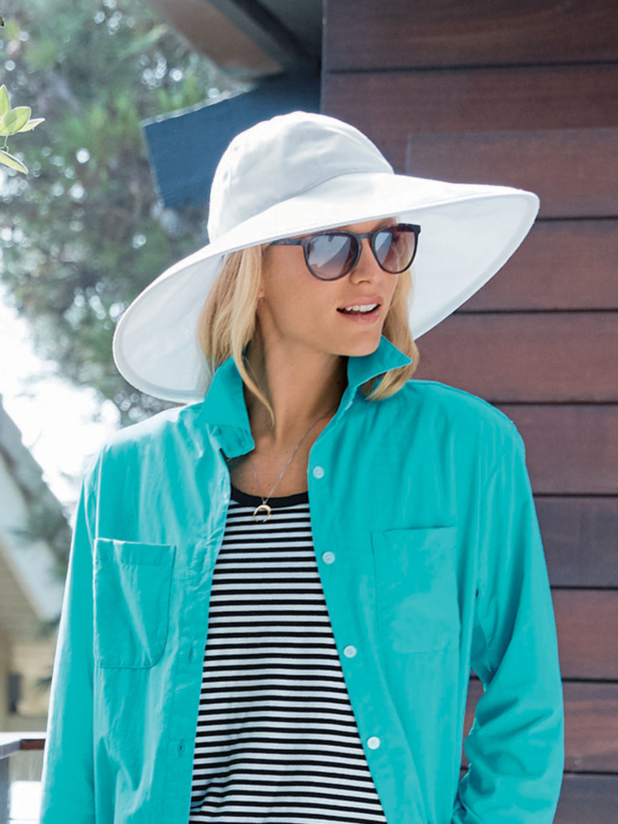 Women's Cotton Sun Hat - view 3