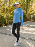 View Women's BodyShade<sup>®</sup> ½ Zip Pullover